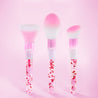 Strawberry Milkshake Valentine Makeup Brushes